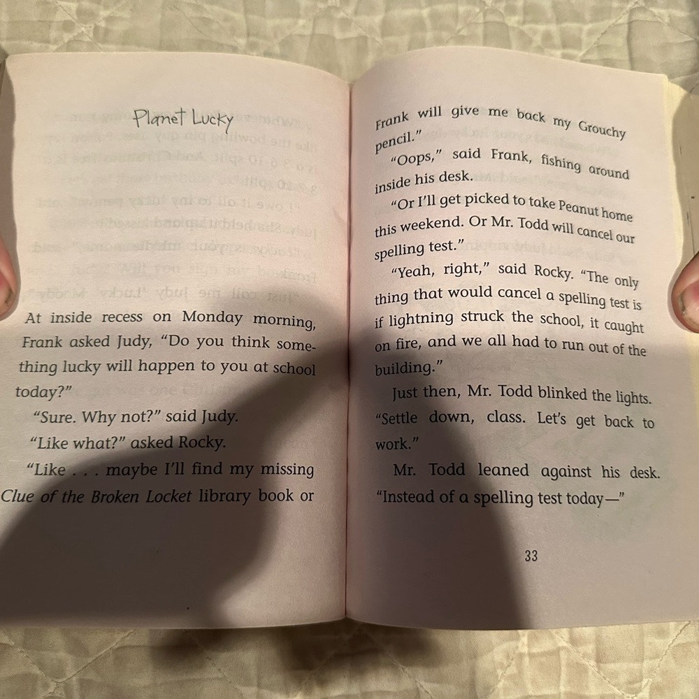 Judy Moody and the Bad Luck Charm Book - Picture 5 of 8